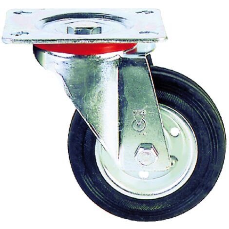RUOTA PER CARRELLI ART. 80 ø mm 100 x 30 port. kg 70