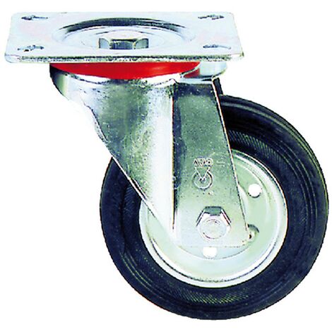 RUOTA PER CARRELLI ART. 80 Ø MM 200 X 50 PORT. KG 205