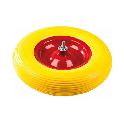 Ruota per carriola 4.80/4.00-8 antiforatura con cerchio