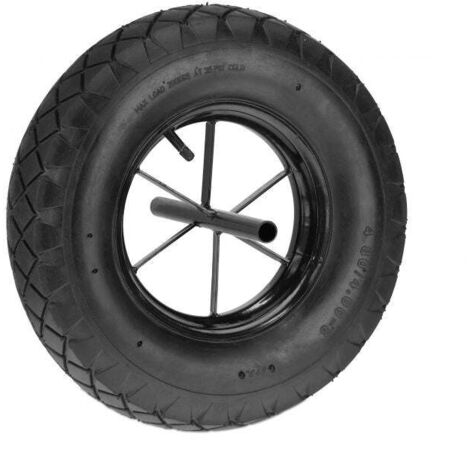 Ruota per carriola 480 400 8 con asse