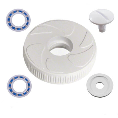 Ruota piccola adattabile per robot da piscina Polaris 280 180 C16 + 2 cuscinetti a sfera, vite e rondella