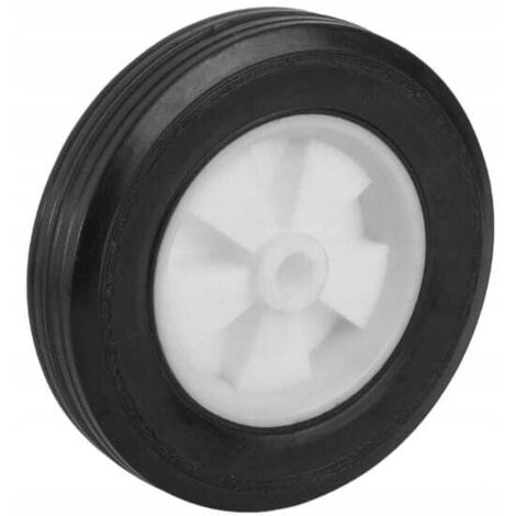 Ruota piena, diametro 150 mm, in gomma e plastica, per tosaerba
