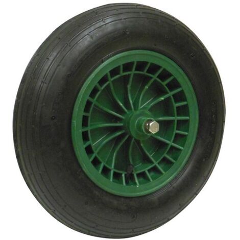 Ruota Piena per Carriola in Plastica Mis. 4.00X8