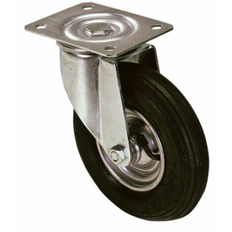 Ruota pneumatica Ø 260mm con supporto girevole
