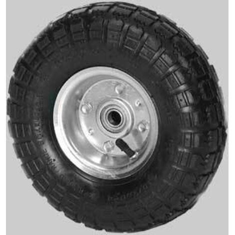 RUOTA PNEUMATICA PER CARRELLI CON DISCO IN ACCIAIO IDEAL STAR 260x85 mm - portata 150 kg - IDEAL STAR