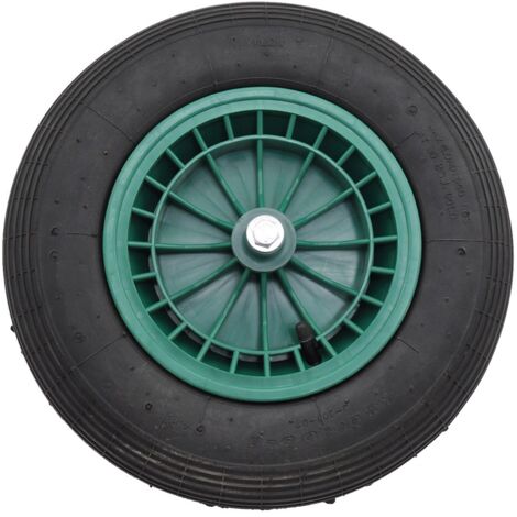 RUOTA PNEUMATICA PER CARRIOLA DISCO PVC mm. 400x100