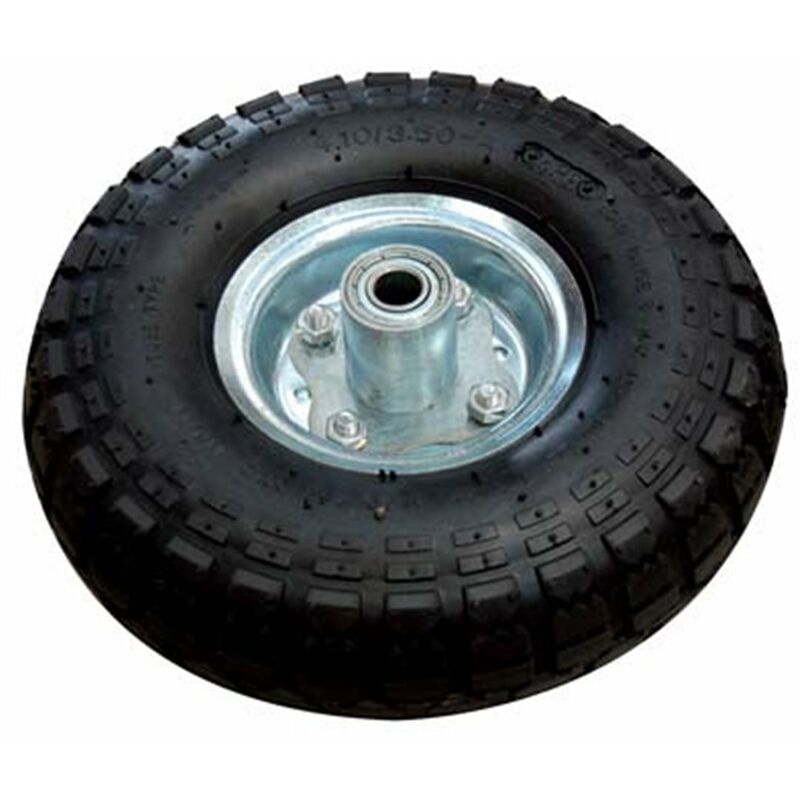 Image of Hand - ruota pneumatica x bravetta mozzo decentrato 3,50X4' disco met mozzo mm 50 f.mm 16 + pfu 8050513021759 edilizia