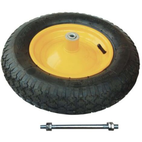 RUOTA PNEUMATICA X CARRIOLA EURO HAND MM.135/175+CON.AMB.SMAL.PNEUM.