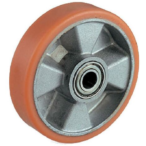RUOTA POLIURETANO Ø100MM AVC (EX 25891)