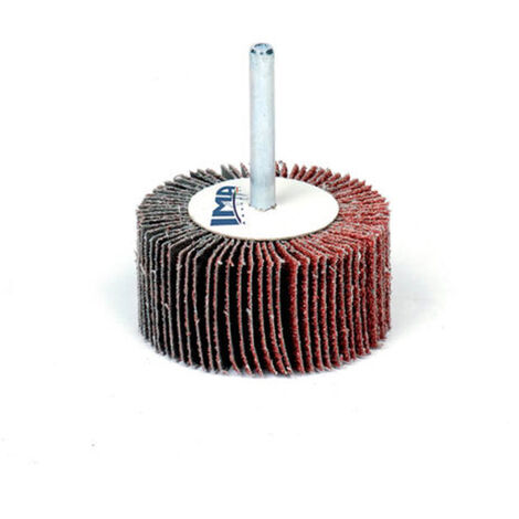 RUOTA RUOTE LAMELLARI LAMELLARE ABRASIVA CON GAMBO GR.40-60-80 VARIE MISURE IMA, "40x30/60"