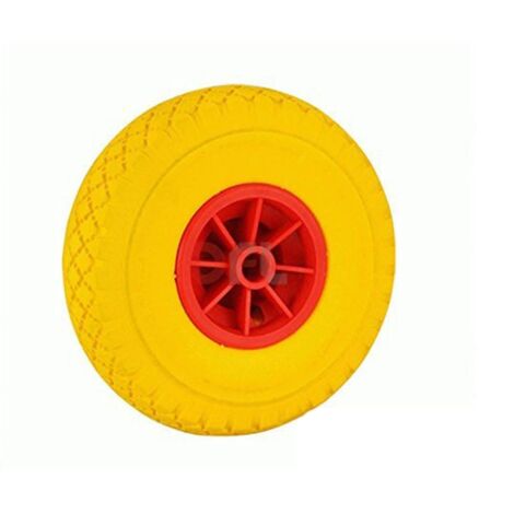 Ruota ruote poliuretano poliuretaniche piena ricambio carrello industriale carrelli -2 Pezzi