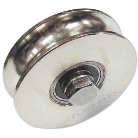 RUOTA X CANCELLI C/BULLONE FC315 Ø1650MM 1 CUSCINETTO GOLA U
