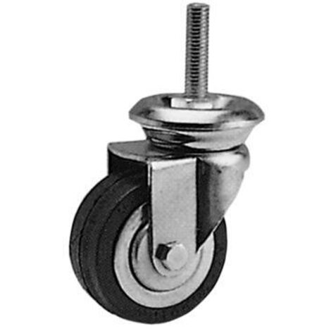 Ruote a forcella rotante Art. 112 -   mm 100 - HL mm 130 - Port. max kg 70 Conf. 4 Pz