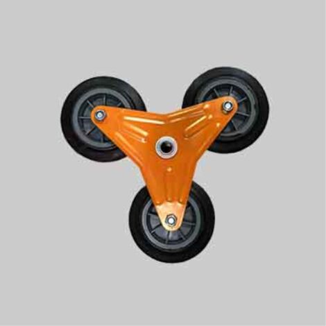 Ruote di ricambio per carrello saliscale