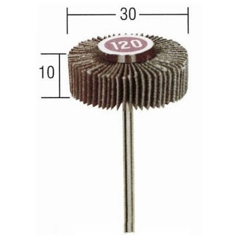 Ruote lamellari in ossido di alluminio G.120, 30x10 - PROXXON - 28985