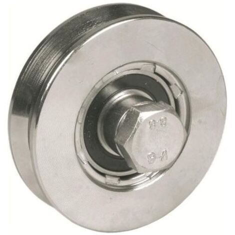 Ruote per Cancelli Gola V art. 360 dia.Mm.140
