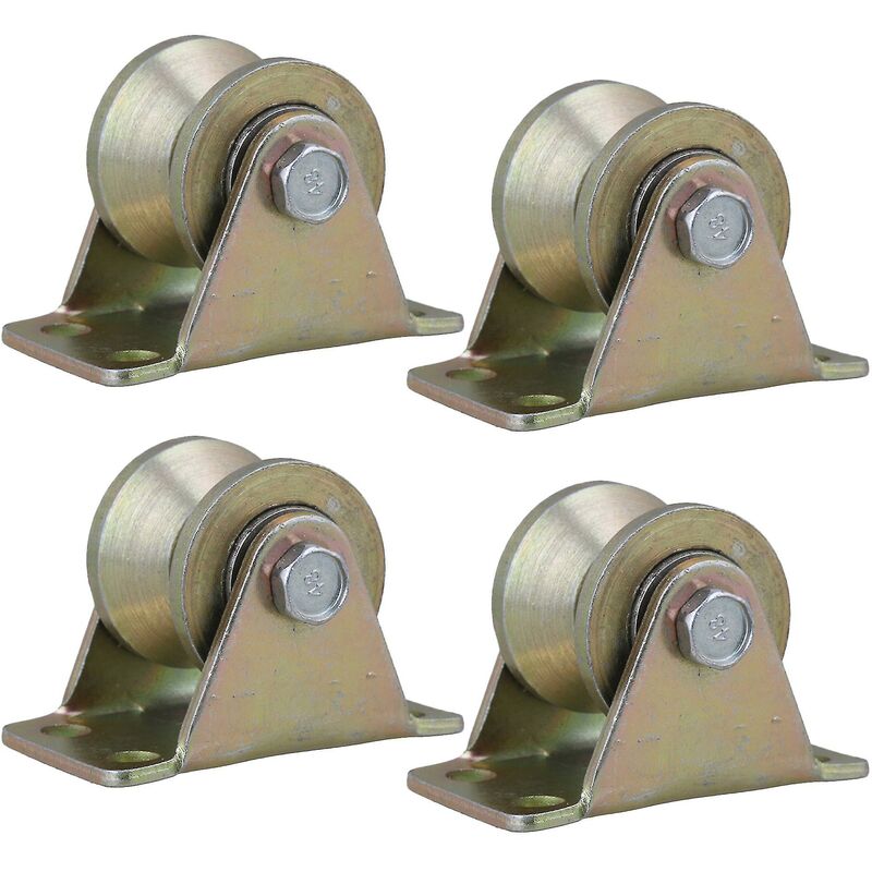 Ruote per carichi pesanti con ruote di tipo v da 4...