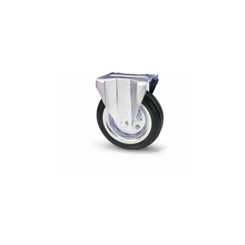 Image of Ruote per carrelli ruota per carrello industriale portapacchi varie misur 15569V piastra fissa d. 200 (15560)