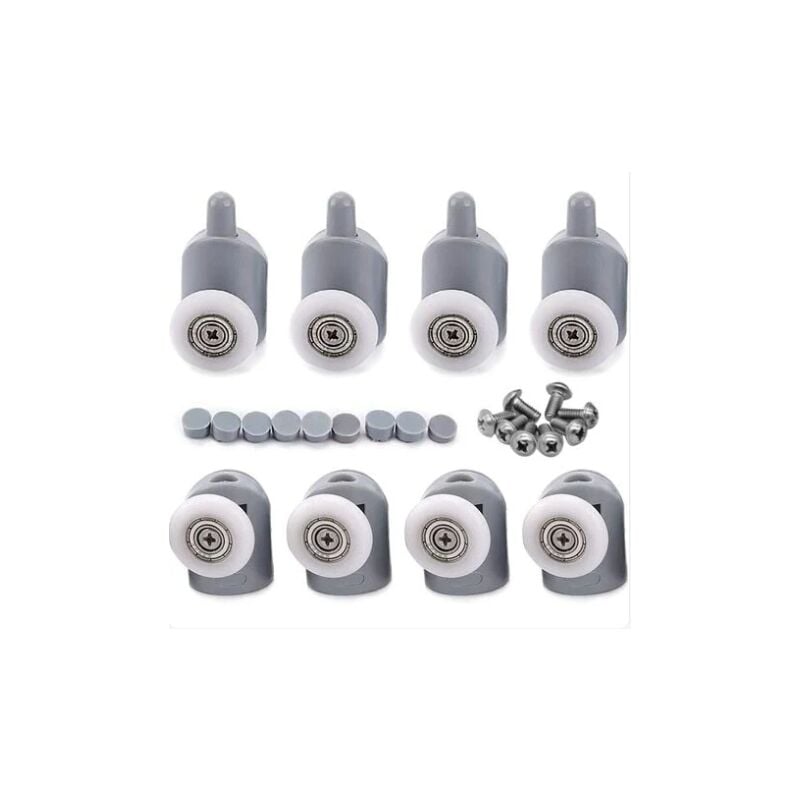 Ruote per porta scorrevole da doccia da 8 pezzi