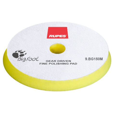 RUPES 9.BG150M TAMPONEGIALLO PER ROTOECCENTRICA FINE MILLE 130/140 mm