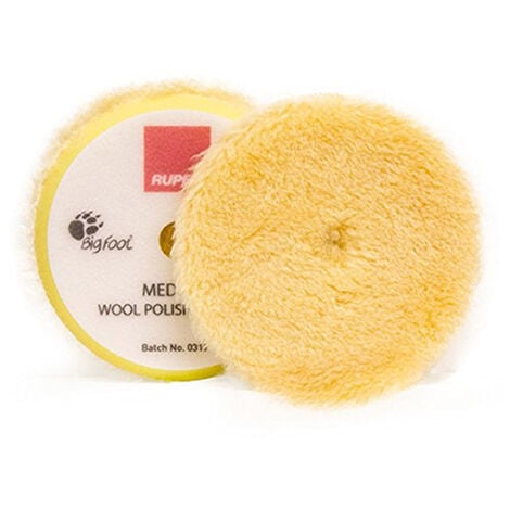 RUPES 9.BW150M PAD LAINE JAUNE MOYEN 130/145 mm