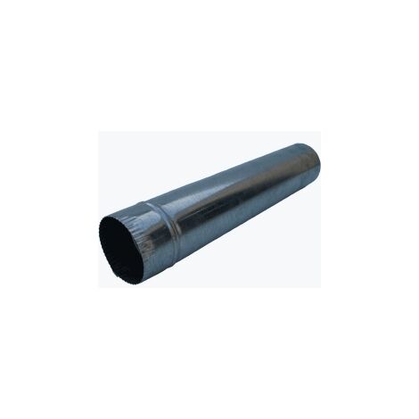 RURA PIECOWA CZARNA 1MB Z BLACHY 1MM 130MM PARNIKOWA - RCP 130