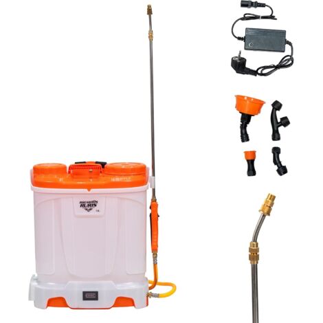 Pulvérisateur Manuel RURIS RS500S 5 Litres - Pression 2-3 Bars, Lance Métallique - Pour Traitement Jardin, Serre, Désherbage