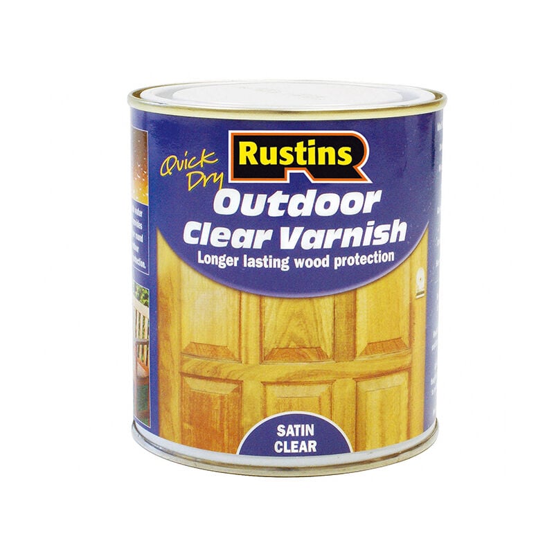 Rustins - EAVS2500 Exterior Varnish Satin 2.5 litre RUSEVS25L