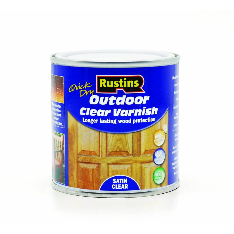 Rustins - EAVS250 Exterior Varnish Satin 250ml RUSEVS250