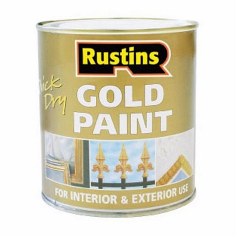 Rustins Gold Paint 100ml
