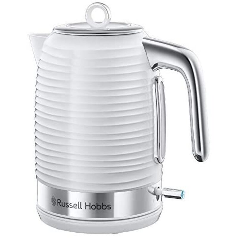 Russell Hobbs - Bollitore Elettrico Inspire 1,7L 2400W Bianco - Elettrodomestico Cucina