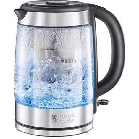Russell Hobbs 20760-57 Clarity WaterKettle Stainless Steel/Glas