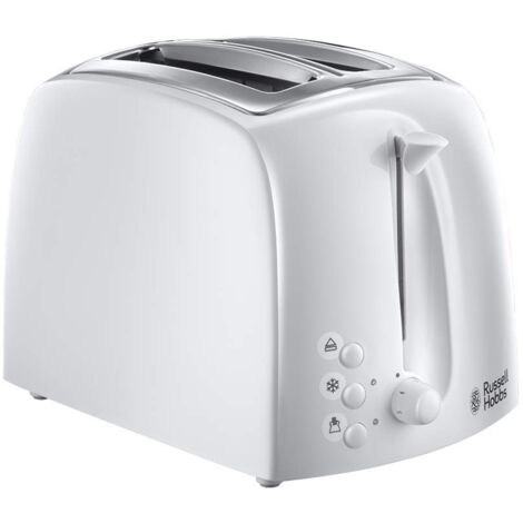 Russell Hobbs 21640 Textures 2-Slice Toaster, White