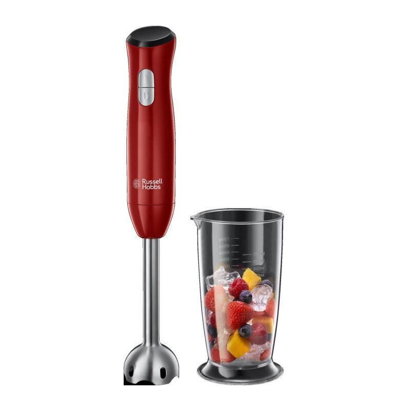 Russell Hobbs - 24690-56 Mixeur plongeant Desire - 500 w - Rouge intense