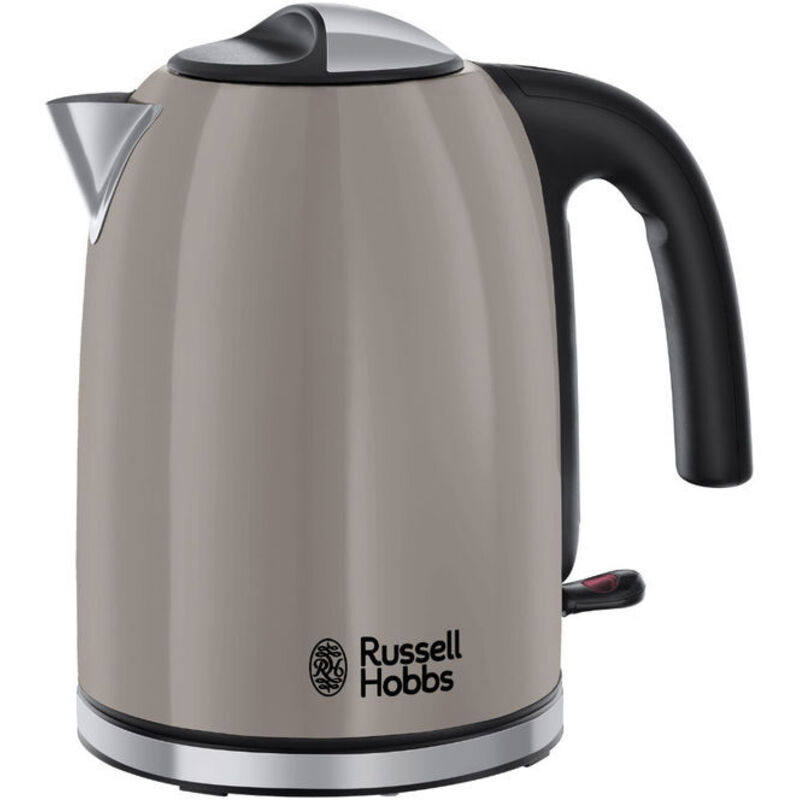Russell Hobbs, Bollitore Elettrico 1.7L, 2400W, Colours Plus Moka, Nero e Crema