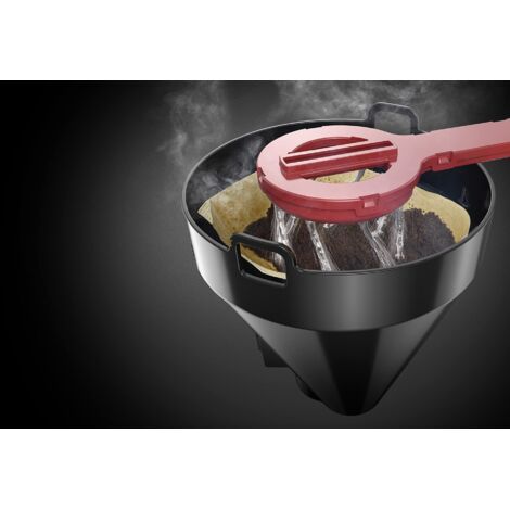 Russell Hobbs Cafetera de Goteo Colours Plus+ Flame Red Negra/Roja