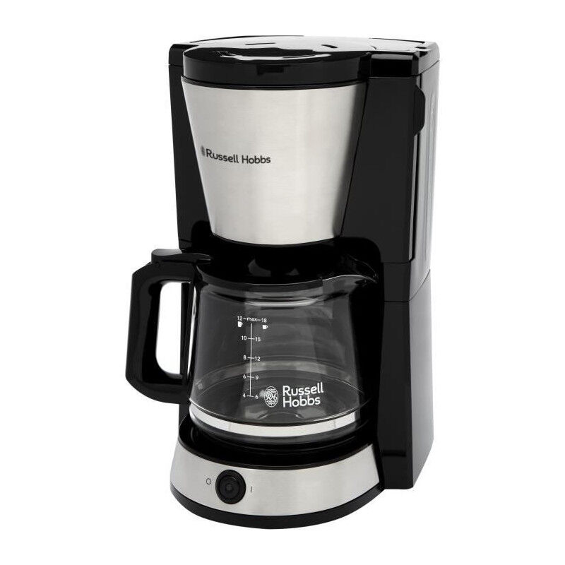 Russell Hobbs - Cafetiere heaton - 1,25 l - Noir / Inox