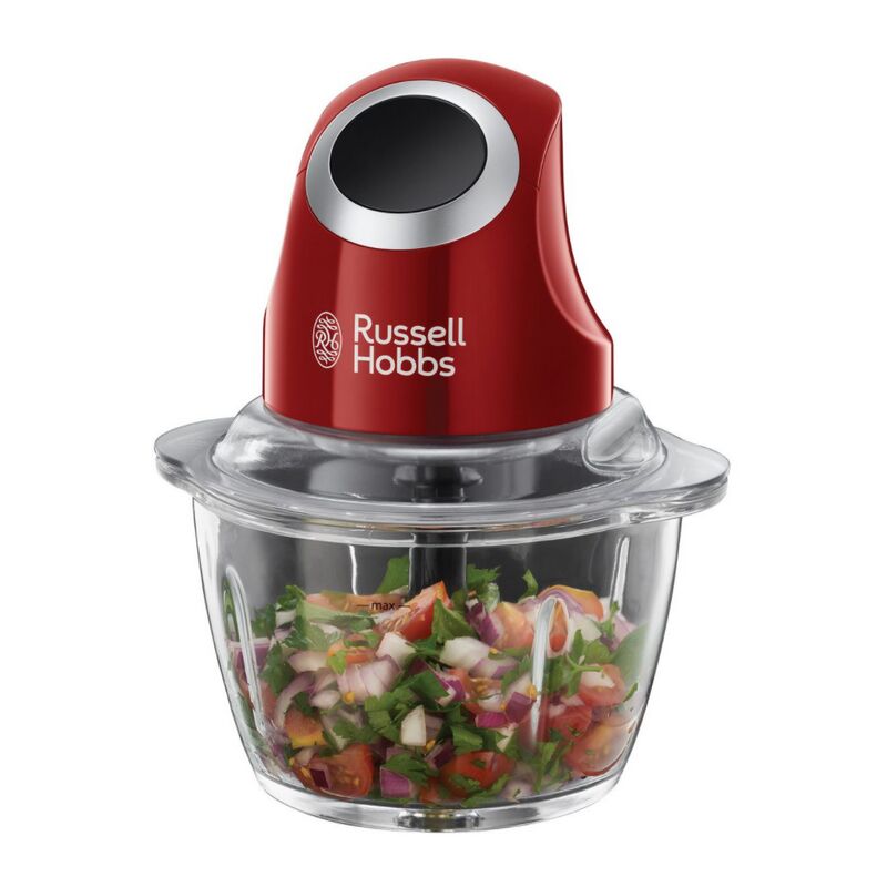 Russell Hobbs - mini picadora 500ml 200w roja - 24660-56