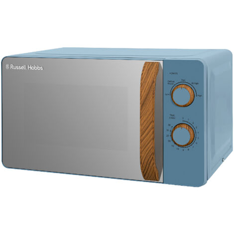 Russell Hobbs RHMM713BL-N 17L Scandi Compact Manual Microwave, Blue