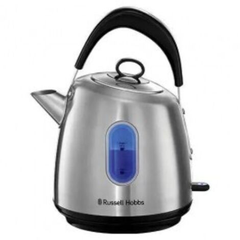 Russell Hobbs Stylevia Bollitore Elettrico 1,5L 2200W Nero e Acciaio Inox