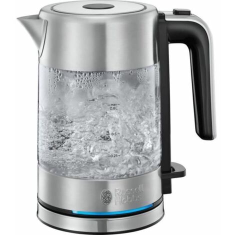 Russell Hobbs WASSERKOCHER MINI   0,8L 2200W (24191-70  GLAS ED/SW)