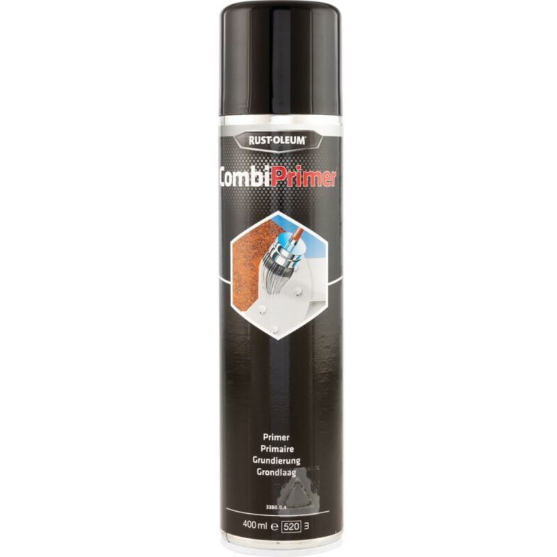 Rust-oleum - 3380 Combicolor Grey Aerosol Primer - 400ML - Grey