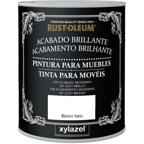 Rust-Oleum Bruguer Pintura para Muebles Brillante Blanco Hielo 750 ml