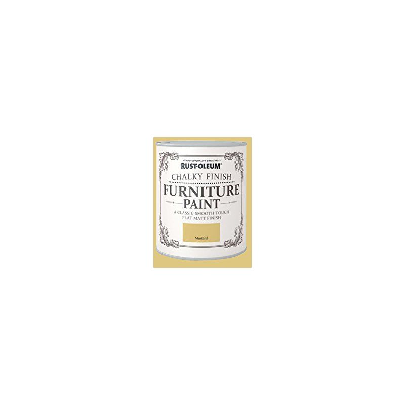 Rust-oleum - Chalk Chalky Furniture Paint Mustard 750ML - Mustard