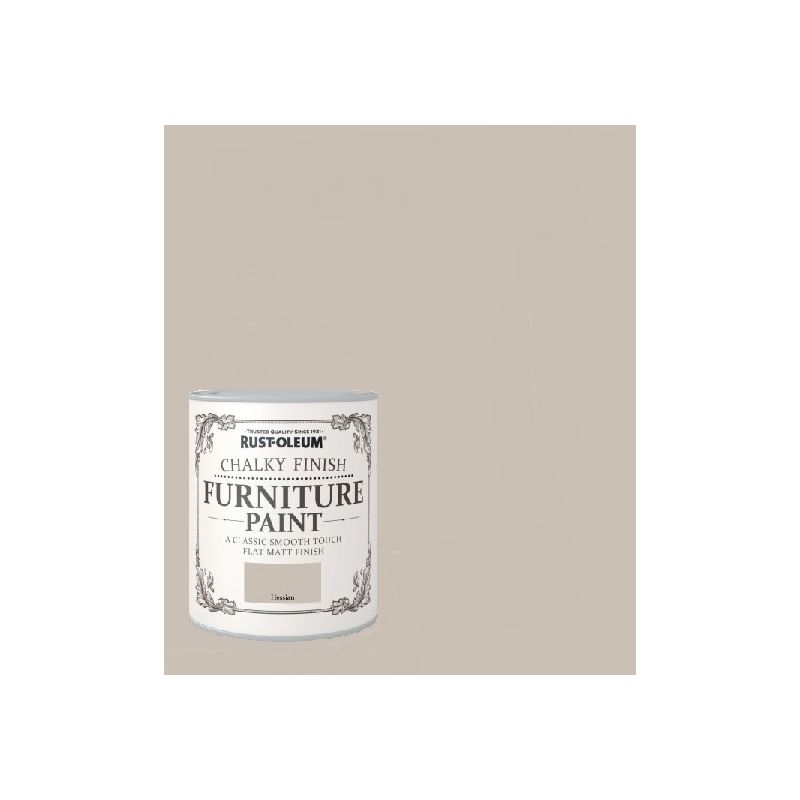 Rust-oleum - Chalk Chalky Furniture Paint Hessian 125ML - Hessian