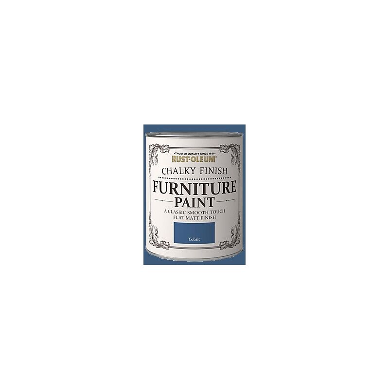 Rust-oleum - Chalk Chalky Furniture Paint Cobalt 125ML - Cobalt