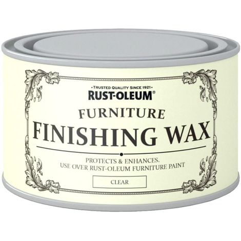 Rust-Oleum Chalky Chalk Furniture Paint Matt Finishing Wax Lacquer  125ml-750ml