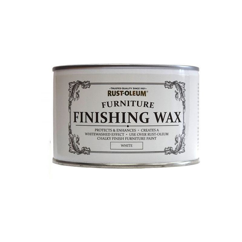 Rust-oleum - Chalk Chalky Furniture Paint - Finishing Wax - White 400ml - White