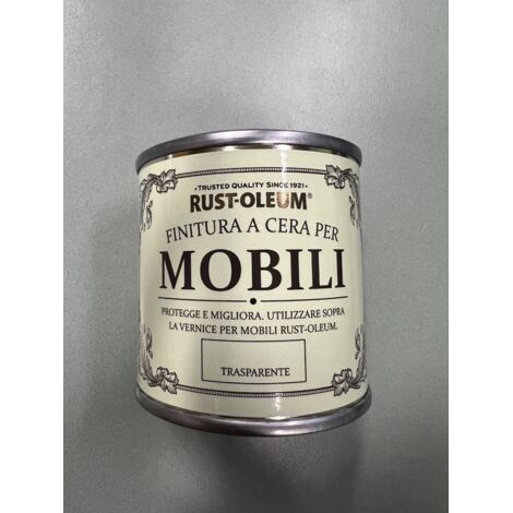 RUST-OLEUM - FINITURA CERA CHALKY TRASPARENTE 0,125L