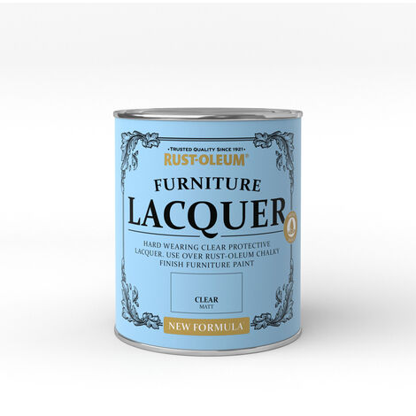 Rust-Oleum Furniture Lacquer 750ml / 125ml - Chalk Paint Protection